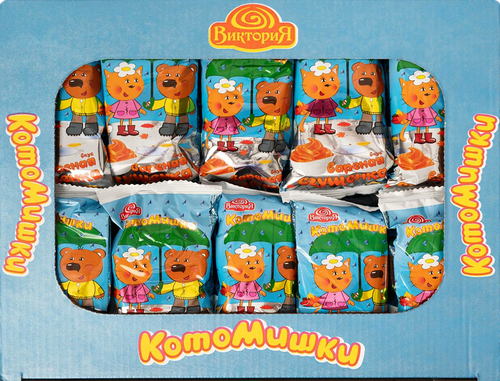 

Пирожное Котомишки Вареная сгущенка 1.05 кг