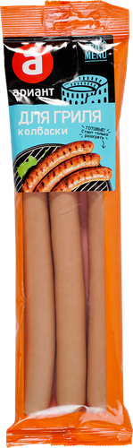 

Колбаски полукопченые Ариант Grill Menu Оригинальные 240 г