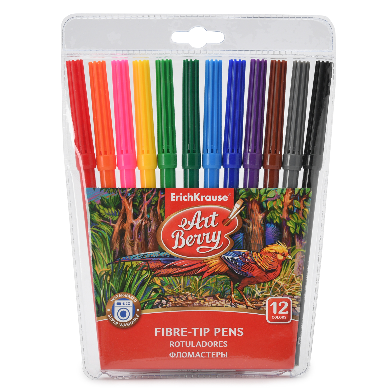 

Фломастеры ErichKrause Art berry 12 шт.