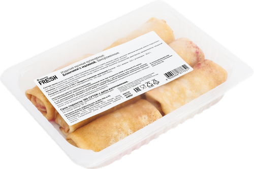 

Блинчики Лента Fresh с малиной, 480 г