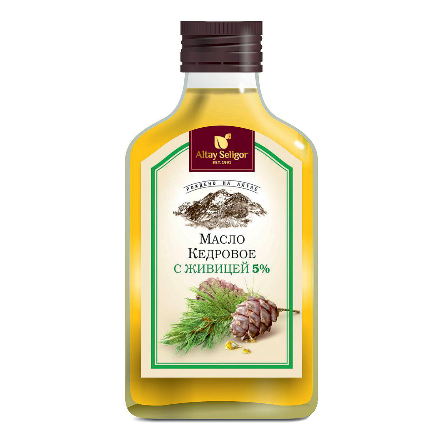 

Масло Altay Seligor кедровое с живицей 100 мл