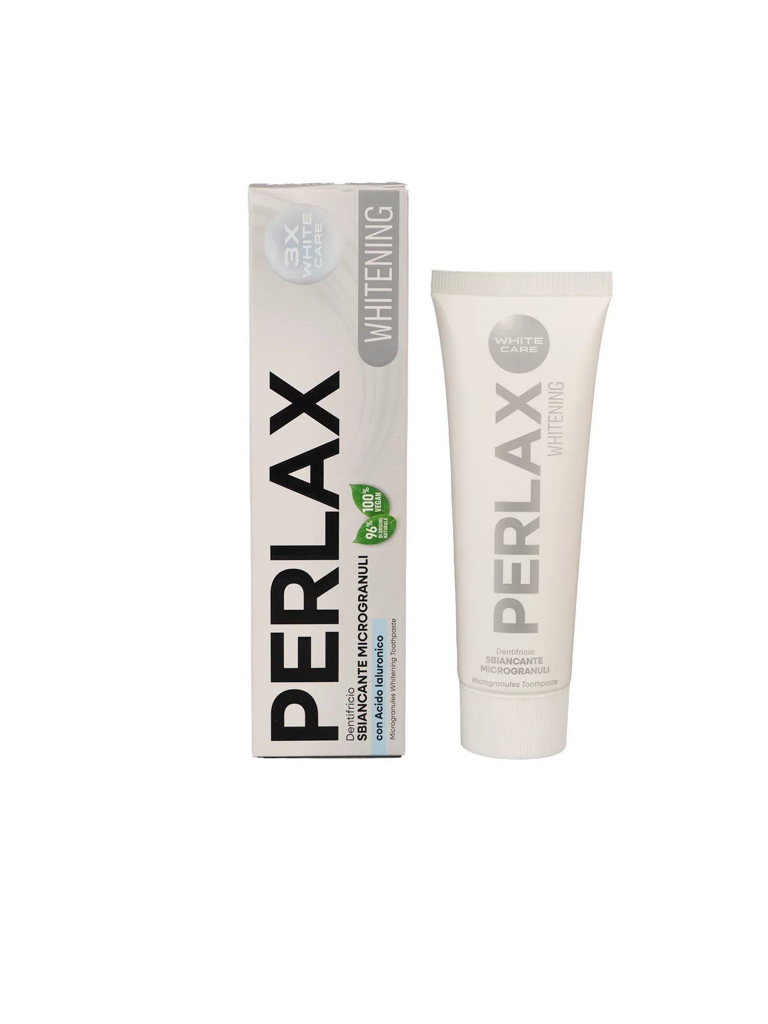 

Зубная паста Perlax Whitening отбеливающая с микрогранулами 75 мл