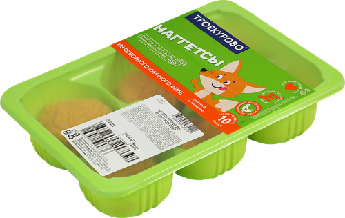 

Наггетсы Троекурово из куриного филе охлажденные 350 г