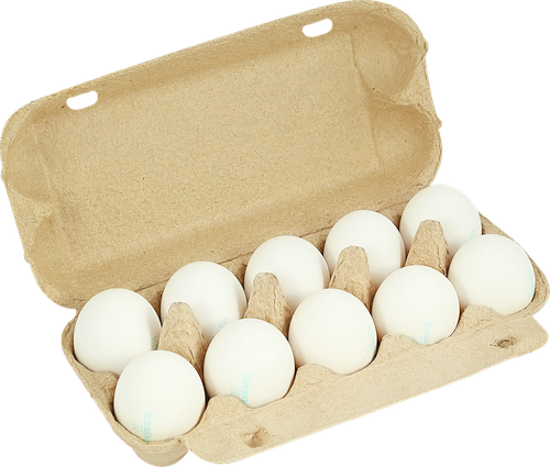 

Яйцо куриное Доброе Подворье Молодильное чудо С0 10 шт.