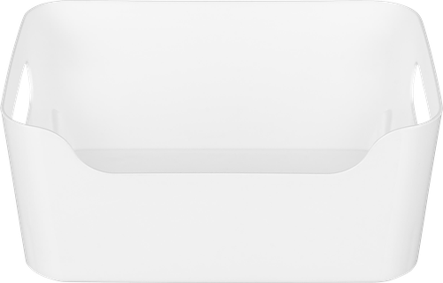 Корзинка для хранения Econova Scandi, 1.2 л, 17х12х7.5 cм, универсальная, белый