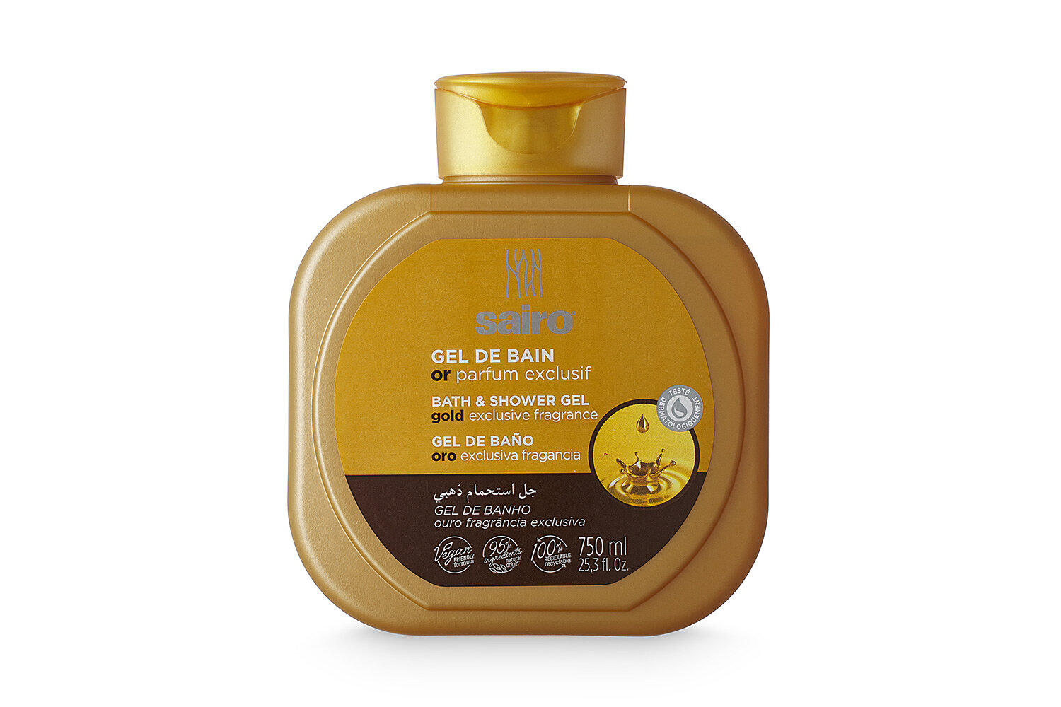 

Гель для душа Sairo Gold 750 мл