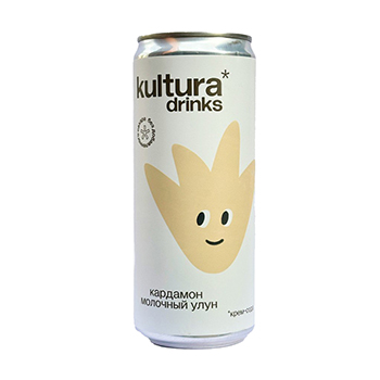 

Напиток газированный Kultura drinks Крем-сода 0.33 л