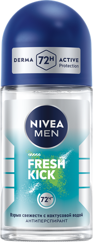 

Антиперспирант шариковый Nivea Men Fresh Kick 50 мл