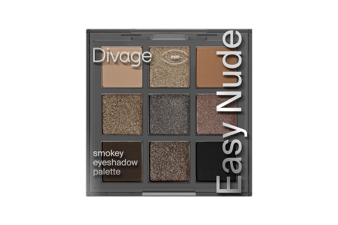 

Палетка теней для век Divage Easy Nude Smokey 9 г