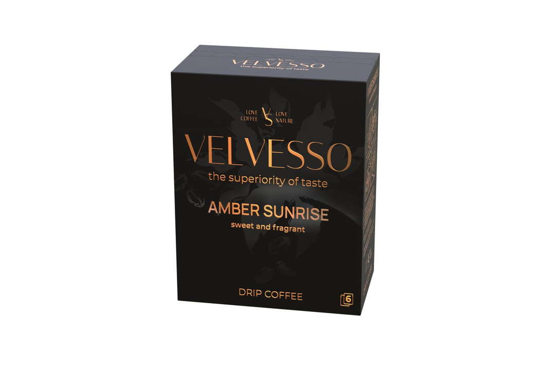 

Кофе молотый Velvesso Amber Sunrise Колумбия в дрип-пакетах 72 г