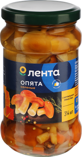 

Опята Лента соленые 280 г