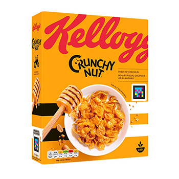 

Готовый завтрак Kellogg's Crunchy Nut с медом и орехами 375 г