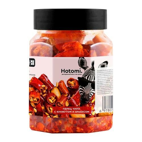 Приправа Hotomi Перец чили с кунжутом и арахисом 120 г