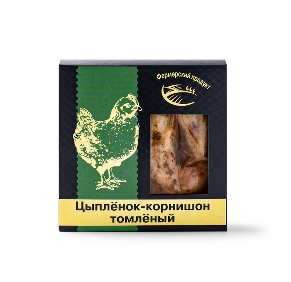 

Полутушка цыпленка корнишон Открытый огонь в маринаде с зеленью и чесноком, на кости 250 г