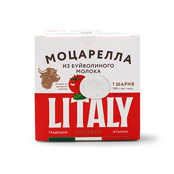 

Сыр Litaly Моцарелла свежий из буйволиного молока 300 г
