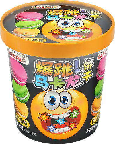 

Печенье-сэндвич Gang-Fu макарон с кремом и взрывной карамелью 80 г