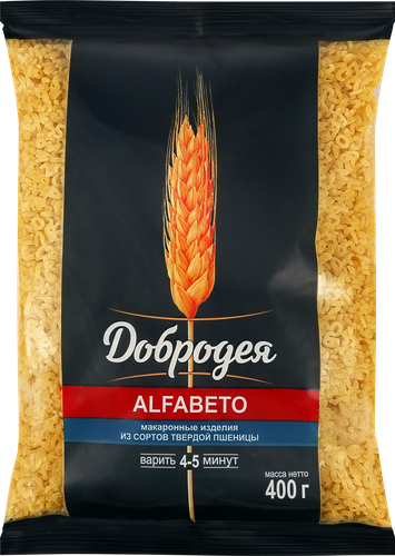 

Макароны Добродея Alfabeto 400 г