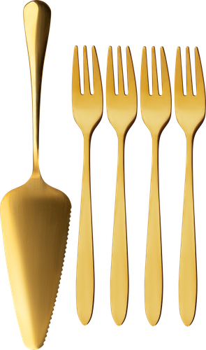 

Набор столовых приборов Apollo Fleur для торта 5 предметов