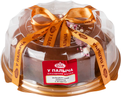 

Торт бисквитный У Палыча Зальцбургский шоколад с ягодами 500 г