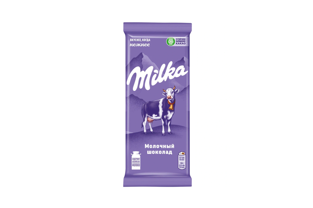 

Шоколад молочный Milka 80 г