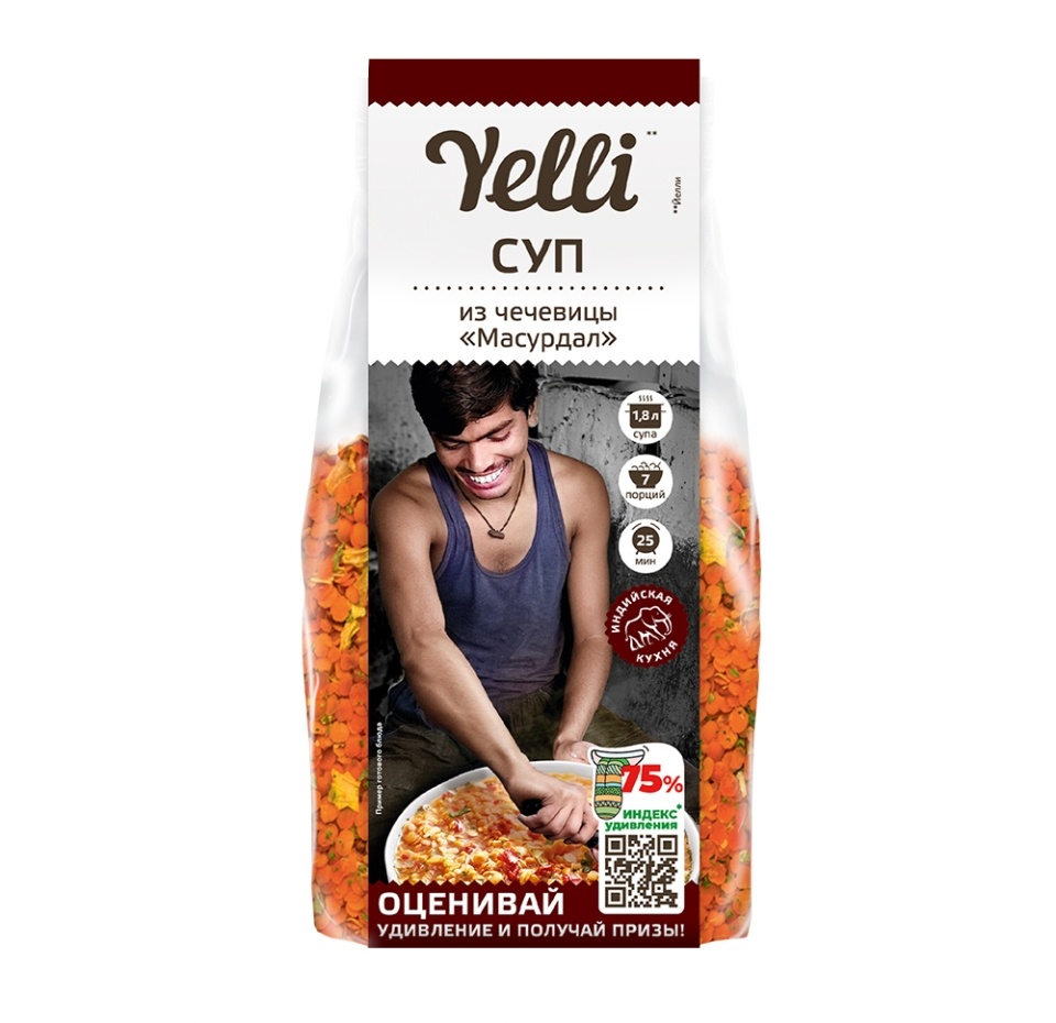 

Суп Yelli Масурдал из чечевицы 250 г