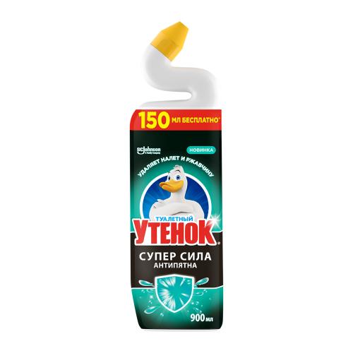 

Гель для унитаза Туалетный утенок Антипятна 900 мл