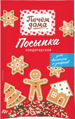 

Посыпка кондитерская Печем дома Шарики декоративные 10 г
