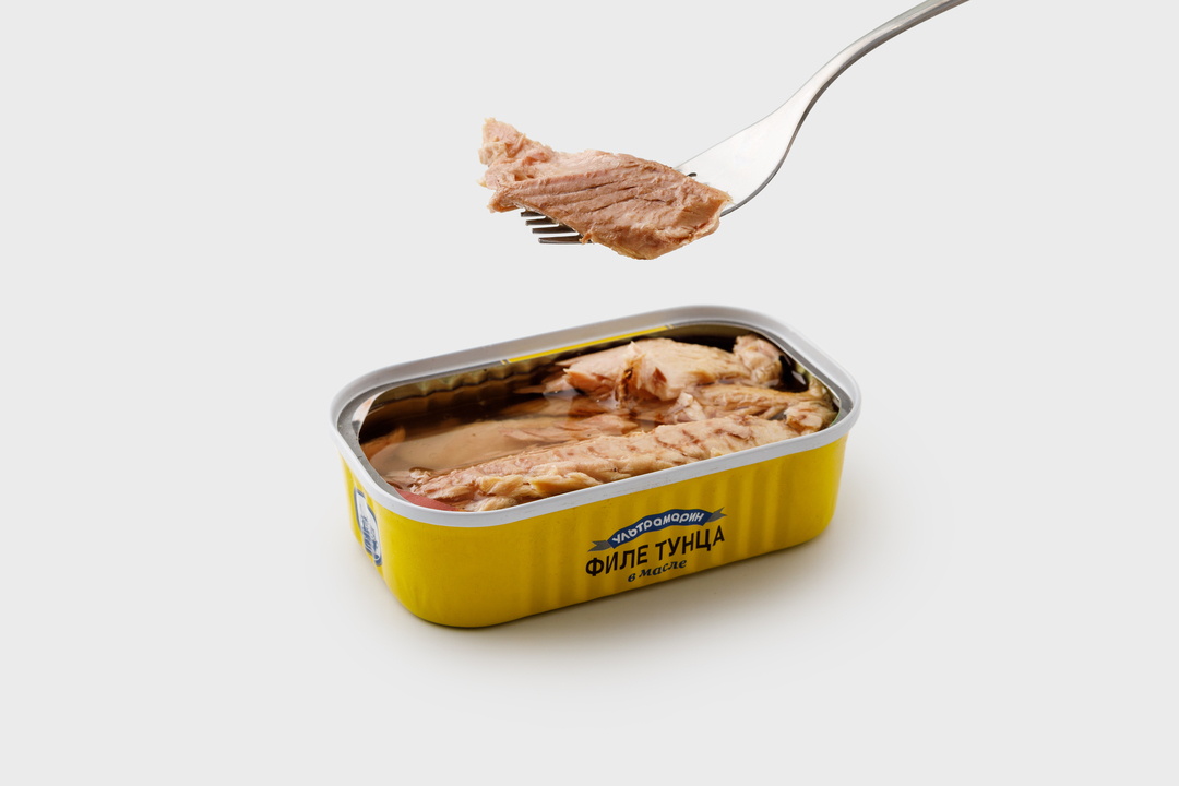 

Тунец Ультрамарин филе в масле 120 г