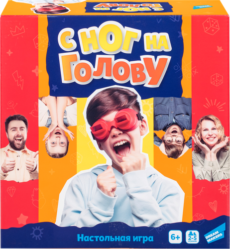 

Игра настольная Dream Makers С ног на голову арт. 2505C