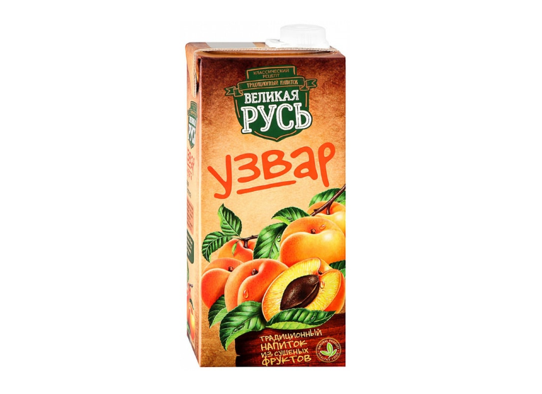 

Узвар Великая Русь Курага, 1 л