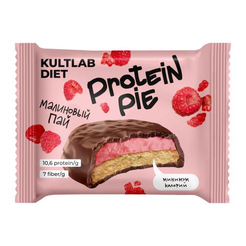 

Протеиновое печенье Kultlab Diet Малиновый пай 45 г
