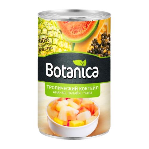 

Фруктовый коктейль Botanica Тропический в сиропе 425 мл