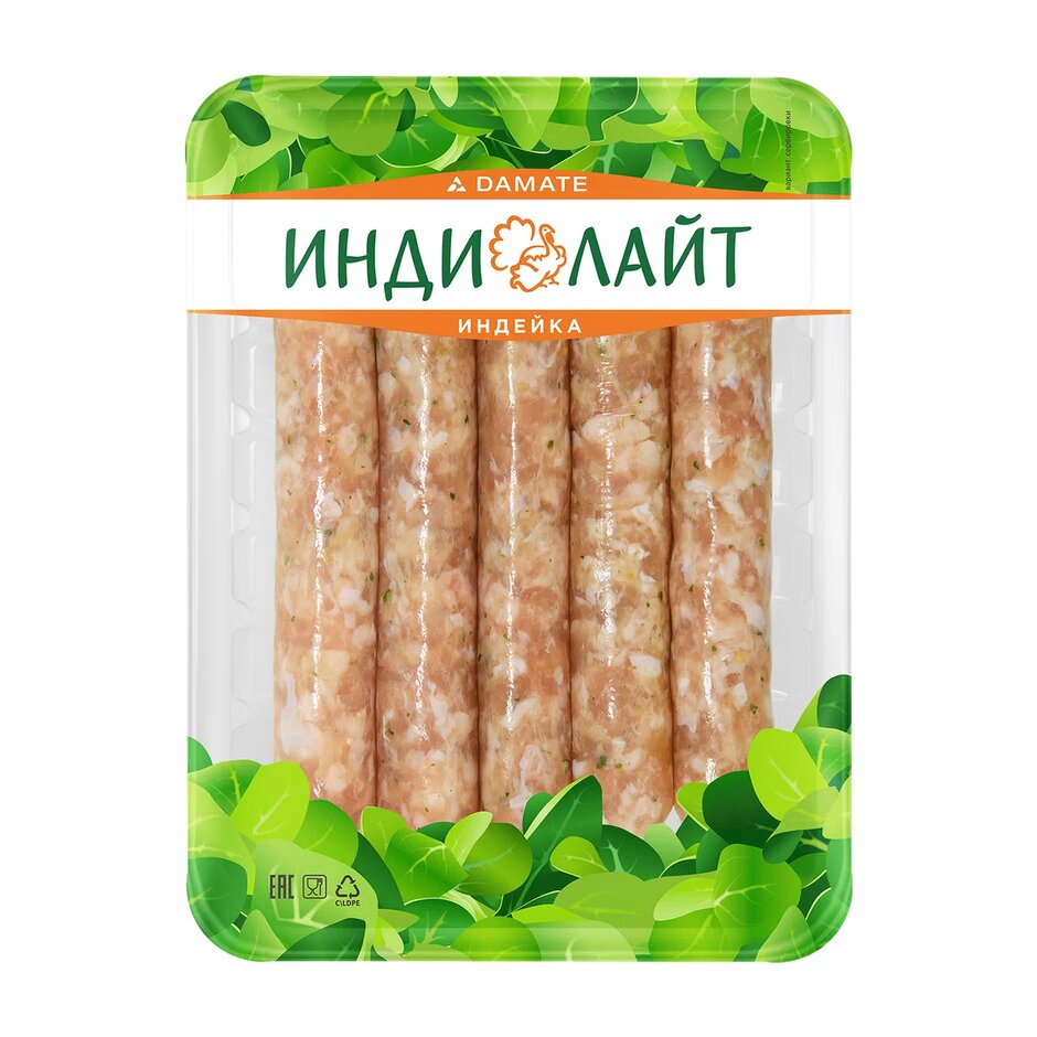 

Колбаски из индейки Индилайт Барбекю 350 г