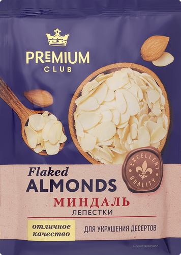 Миндаль кондитерский PREMIUM CLUB лепестки