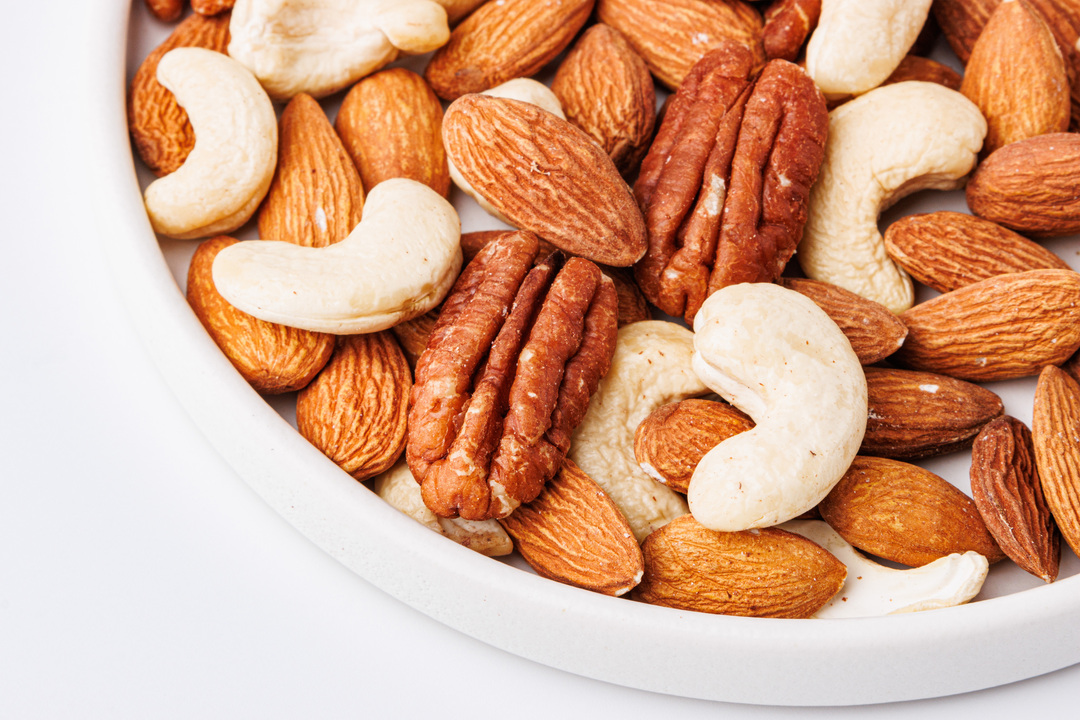 

Смесь сушеных орехов ВкусВилл пекан, миндаль, кешью 100 г