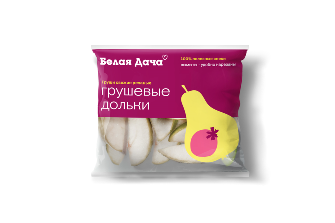 

Груши Белая Дача Грушевые Дольки резаные 80 г