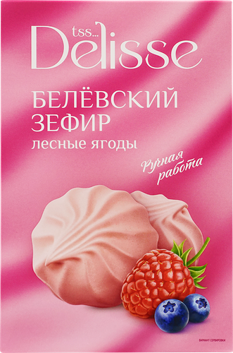 Зефир Delisse Белевский старые традиции лесные ягоды 250 г