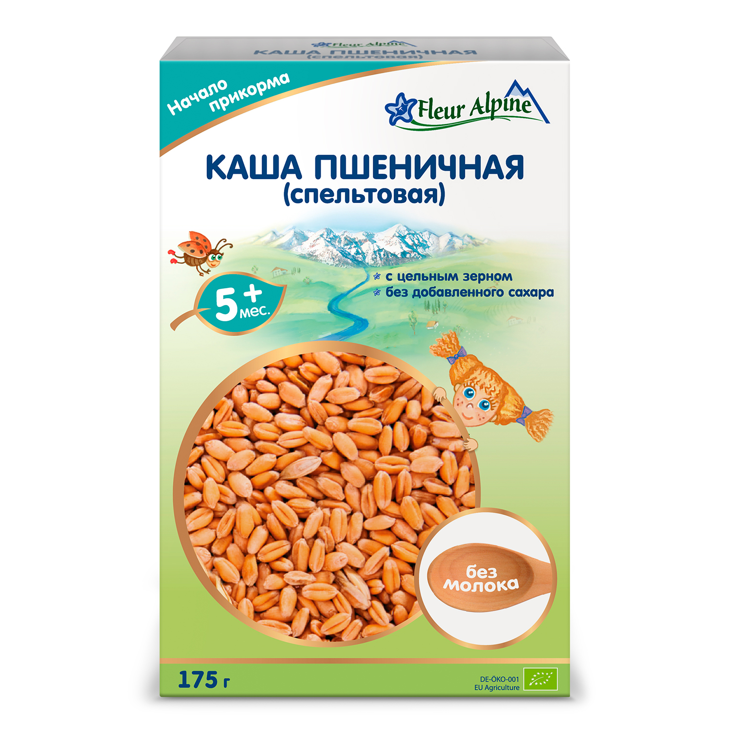 

Каша Fleur Alpine пшеничная безмолочная с 5 месяцев 175 г