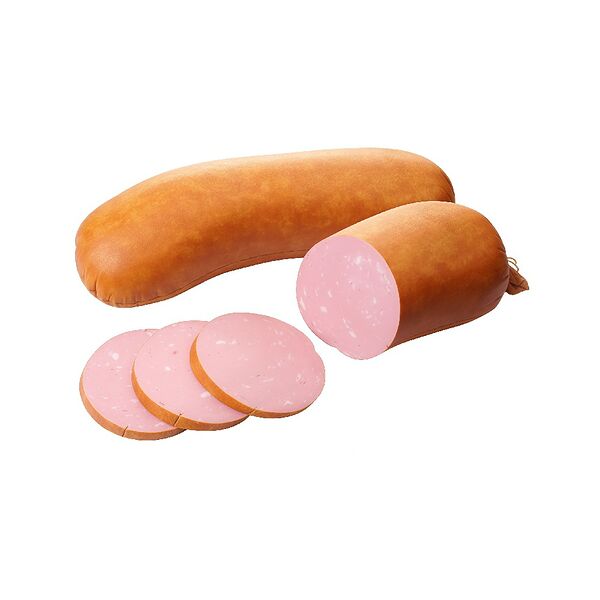 Колбаса Нежная со шпиком в/с вар из мяса ц/бр охл т об ГАЗ инд/уп вес Брестские традиции