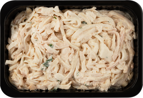 

Салат из морепродуктов Нежный из кальмара вес до 300г