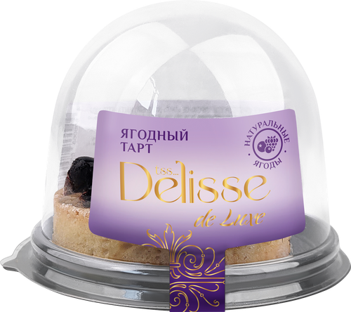 

Пирожное Delisse De Luxe Тарт ягодный 100 г