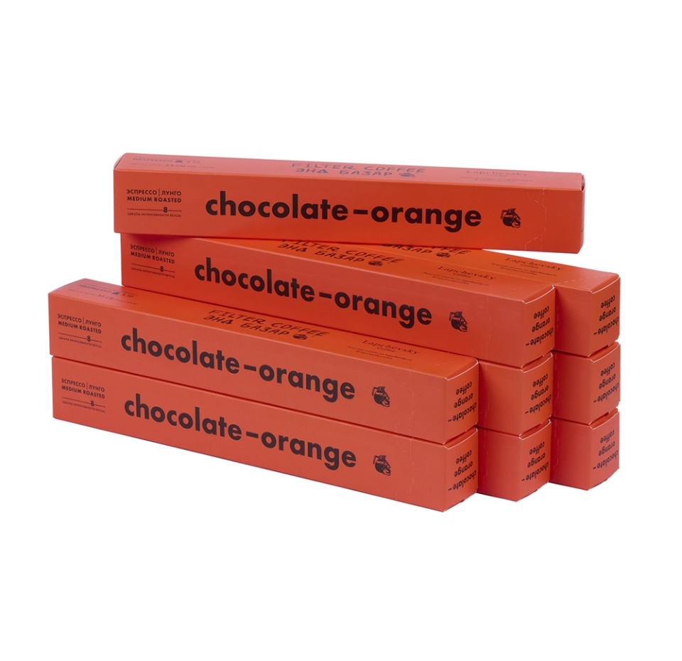 

Кофе в капсулах Lapchevsky coffee Chocolate-orange 10 капсул х 5.5 г