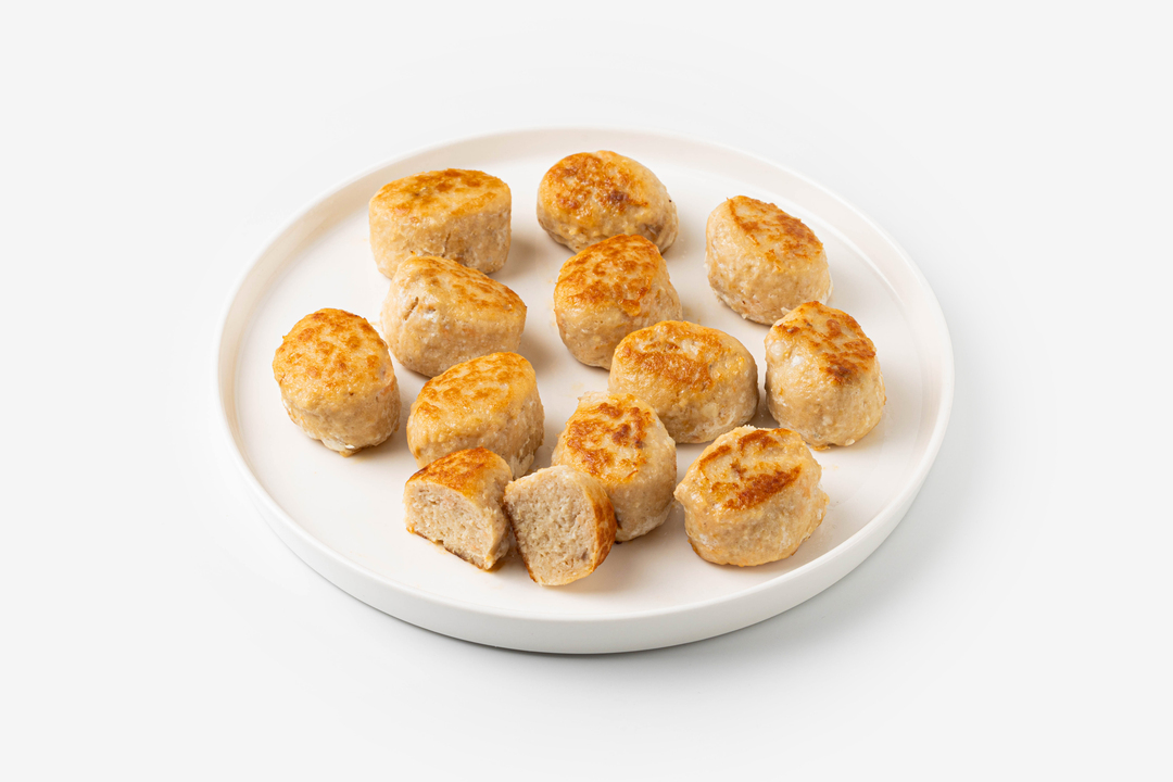 

Фрикадельки ВкусВилл замороженные из кеты и минтая вес