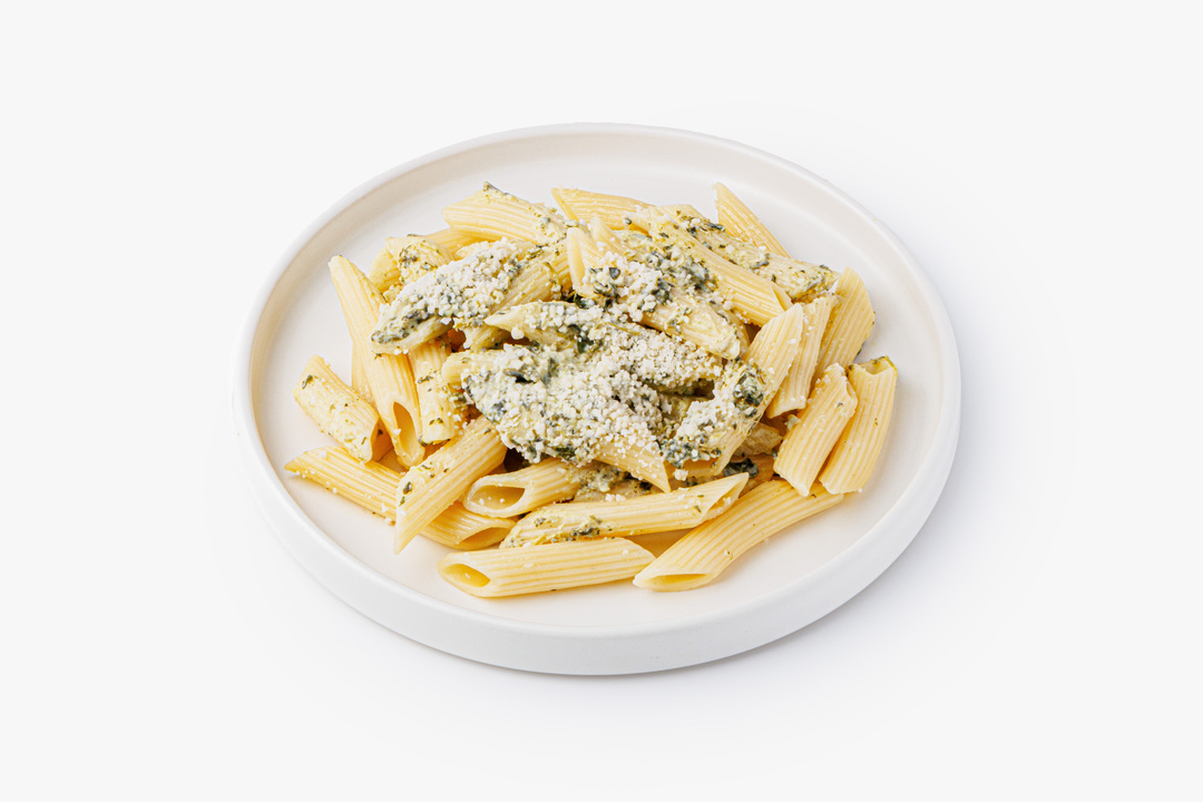 

Пенне ВкусВилл с пармезаном и сливочно-шпинатным соусом 200 г