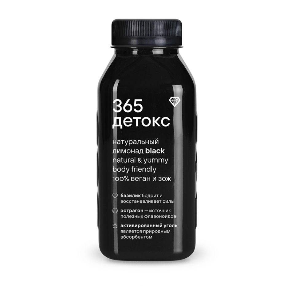 

Напиток безалкогольный «Черный лимонад. BLACK», 365 detox