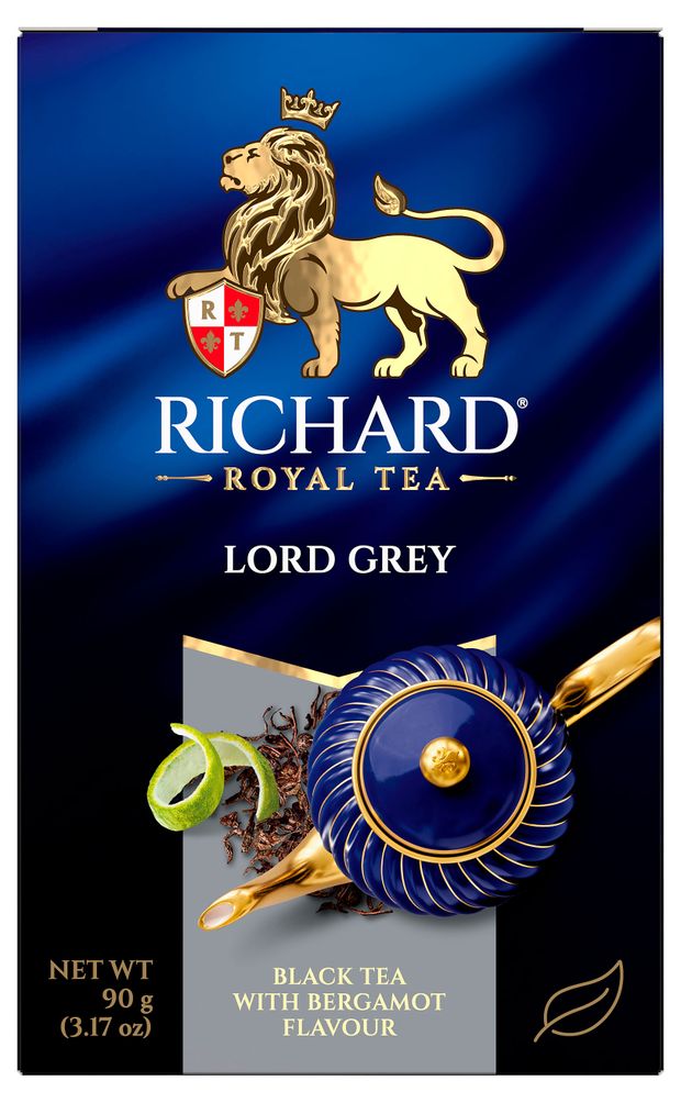 

Чай черный Richard Lord Grey с бергамотом 90 г