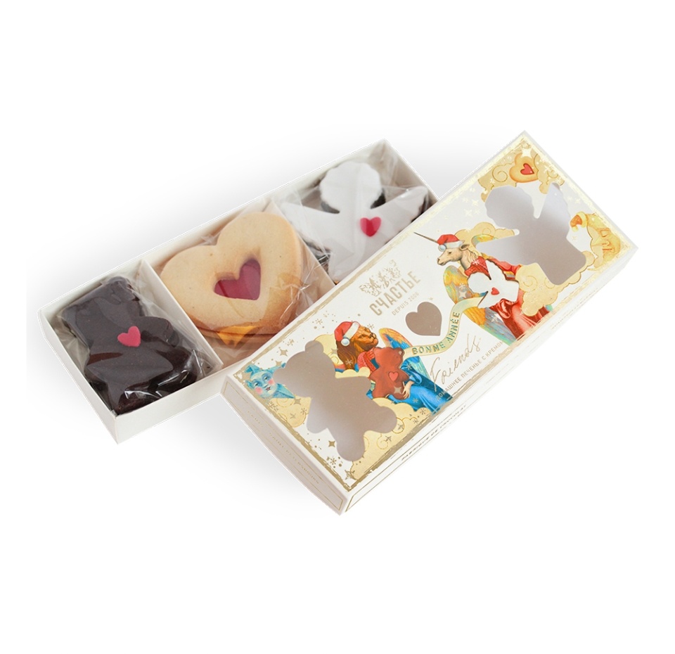 

Набор печенья "Друзья" "Счастье"