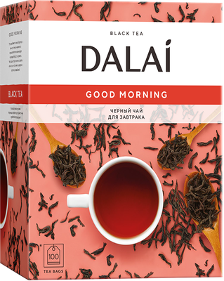 Чай черный Dalai Good morning 100п*1,8г