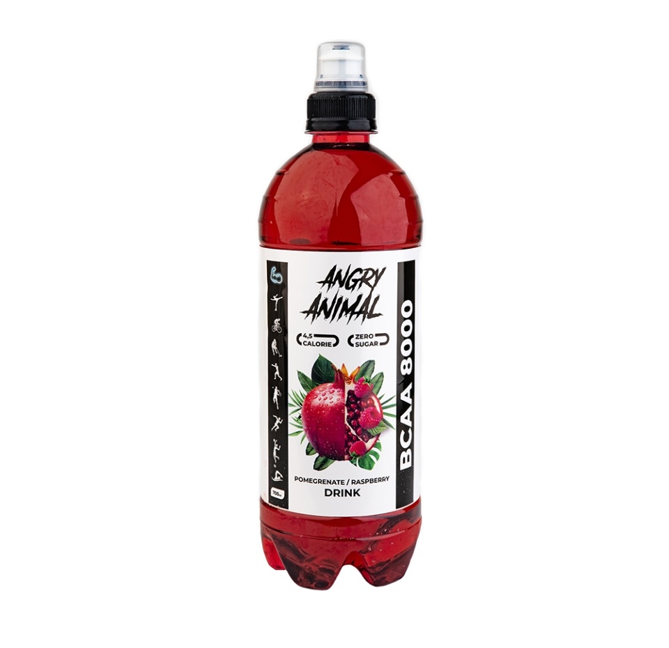 

Напиток Angry Animal BCAA Малина-Гранат без сахара 700 мл