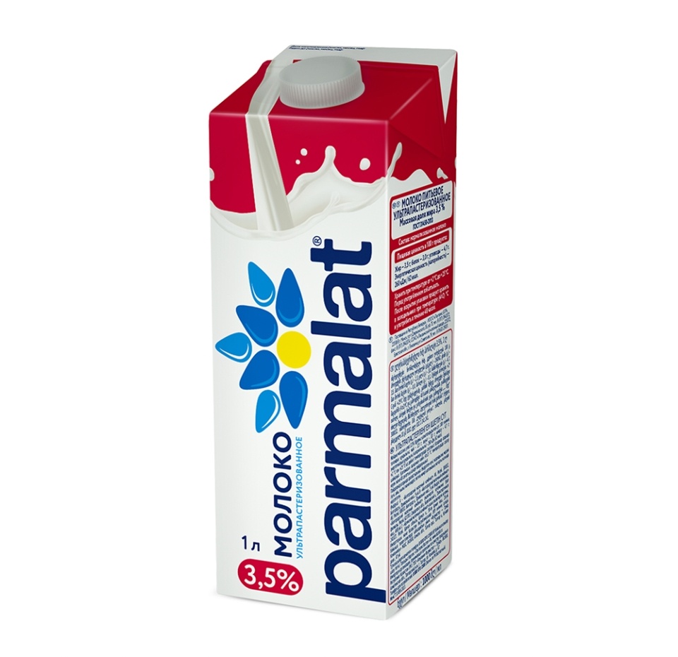 

Молоко ультрапастеризованное Parmalat 3.5% 1 л